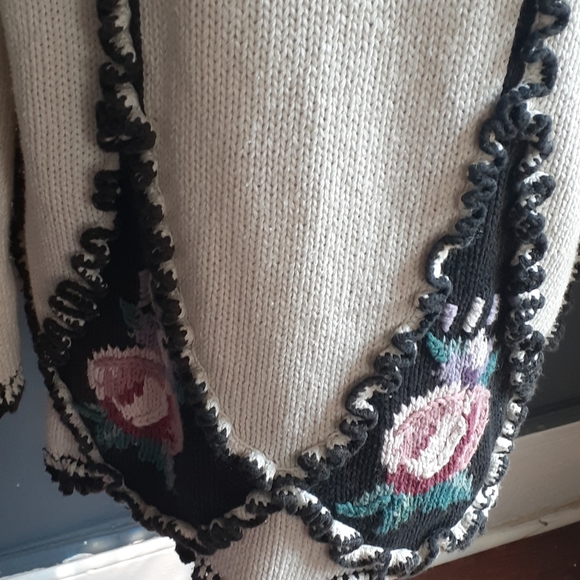 Vtg Rebecca Stone knitted sweaters sz large - Picture 7 of 17